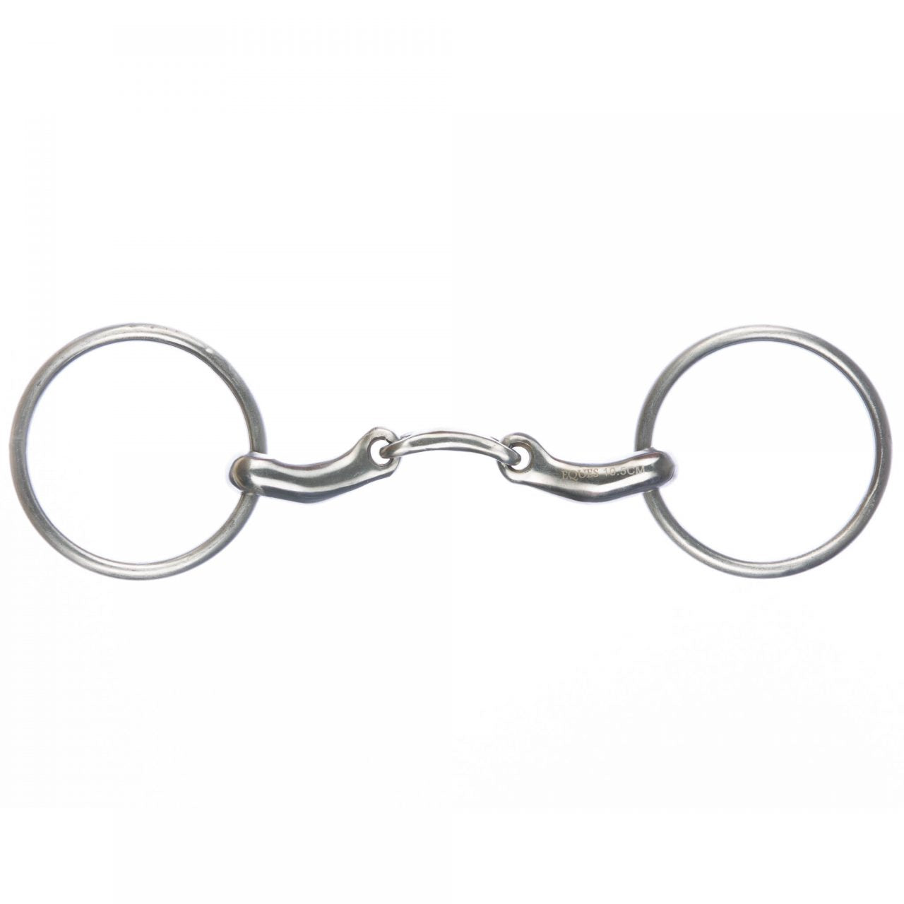 Doppelt gebrochene Wassertrense mit Zungenfreiheit – Rostfreier Stahl