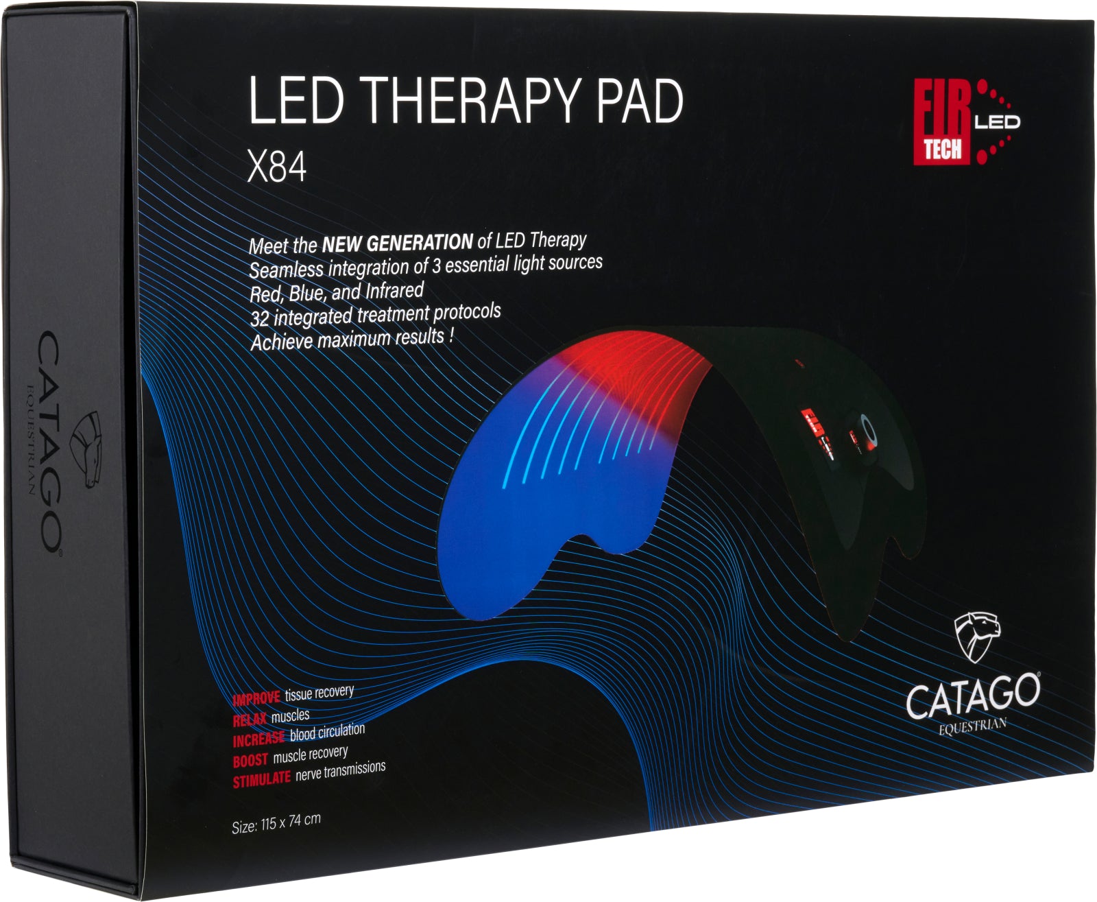 FIR-Tech LED Therapy Pad X84, 115 x 74cm