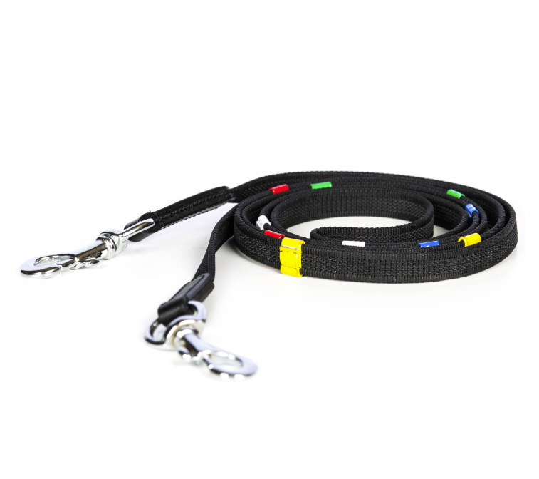 Anti-Rutsch-Zügel mit farbigen Stegen