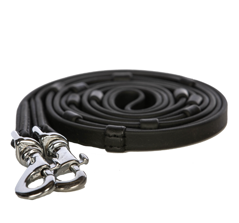 BIOTHANE® Zügel mit Stegen und Karabinern