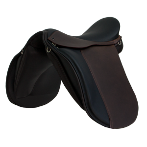 Djarfur (Leder Schwarz und Braun)
